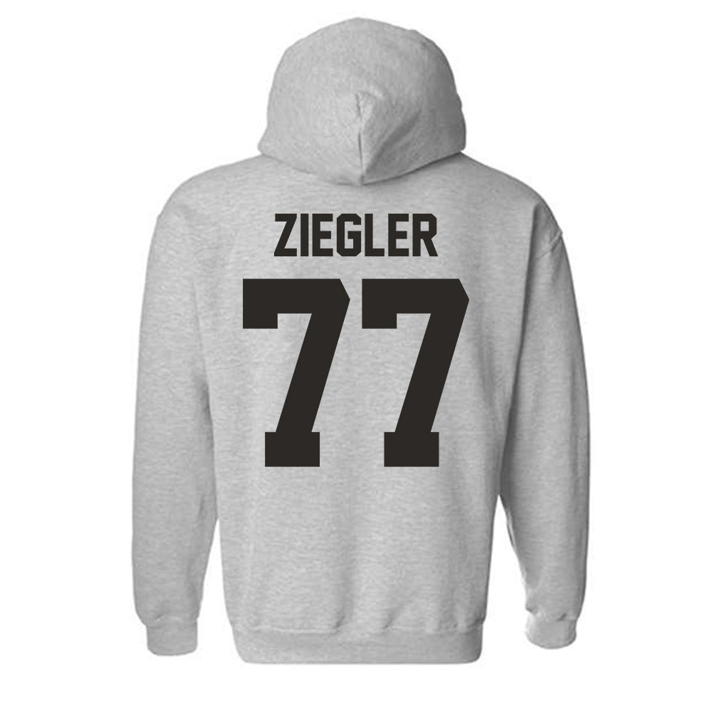 NMSU - NCAA Women's Volleyball : Rozowyn Ziegler - Classic Fashion Shersey Hooded Sweatshirt-1