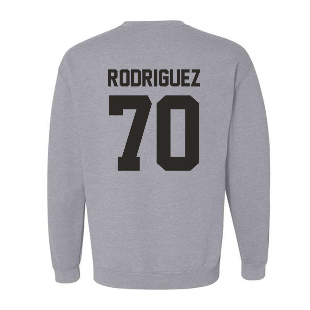 NMSU - NCAA Football : Mateo Rodriguez - Classic Fashion Shersey Crewneck Sweatshirt-1