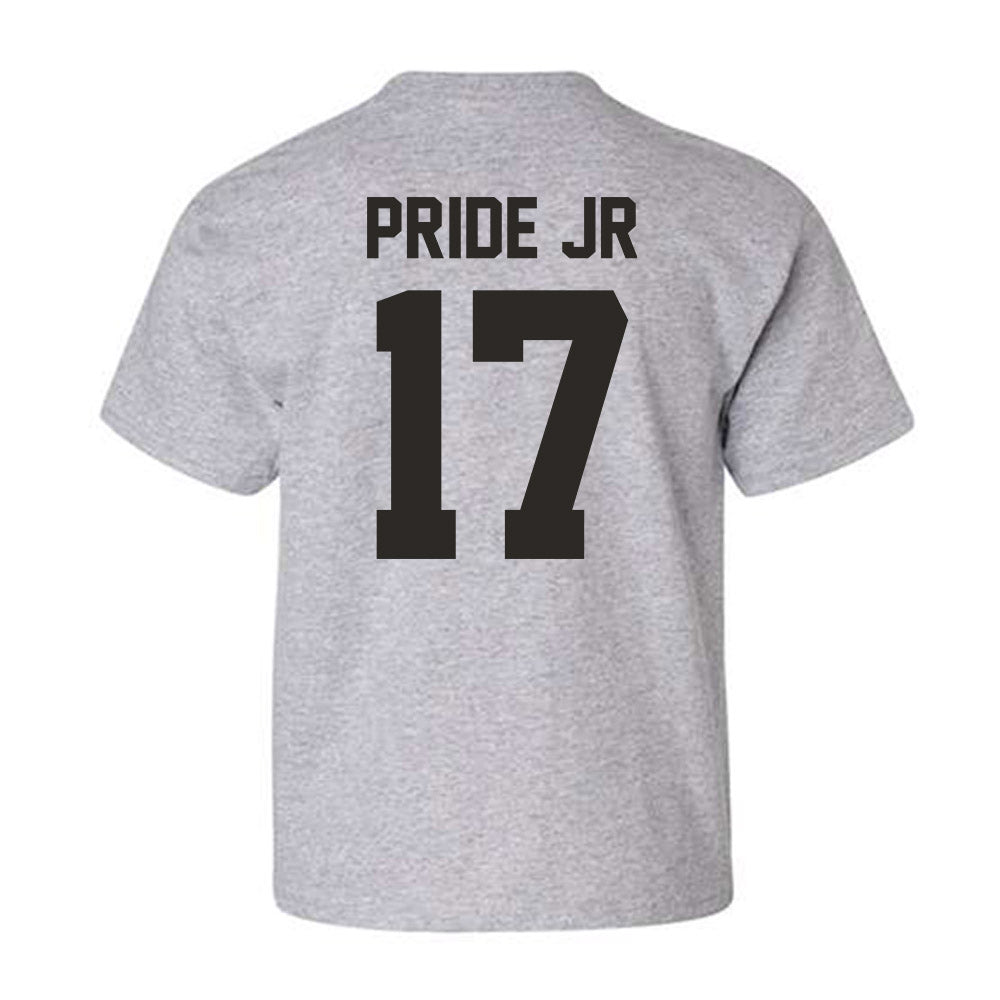 NMSU - NCAA Football : Tj Pride Jr - Classic Fashion Shersey Youth T-Shirt-1