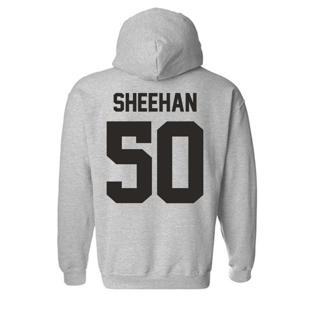NMSU - NCAA Football : Cooper Sheehan - Classic Fashion Shersey Hooded Sweatshirt-1