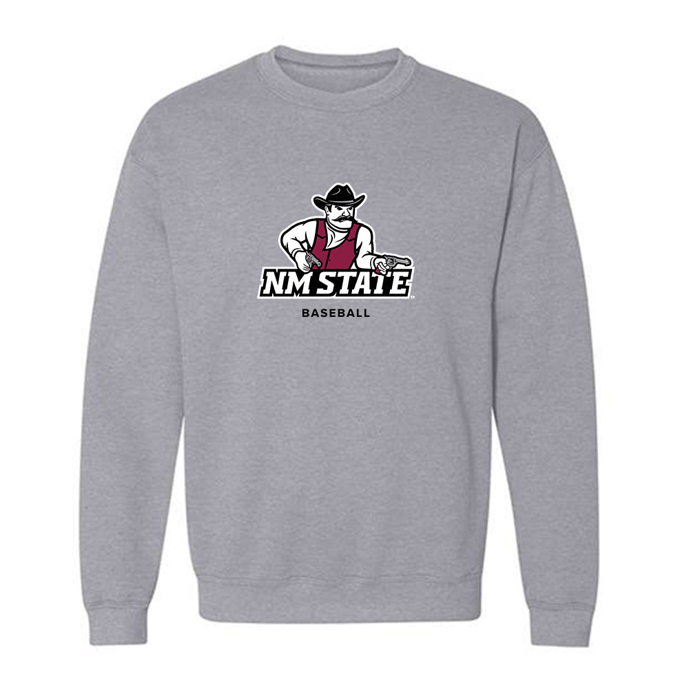 NMSU - NCAA Baseball : Jack Turner - Classic Fashion Shersey Crewneck Sweatshirt-0