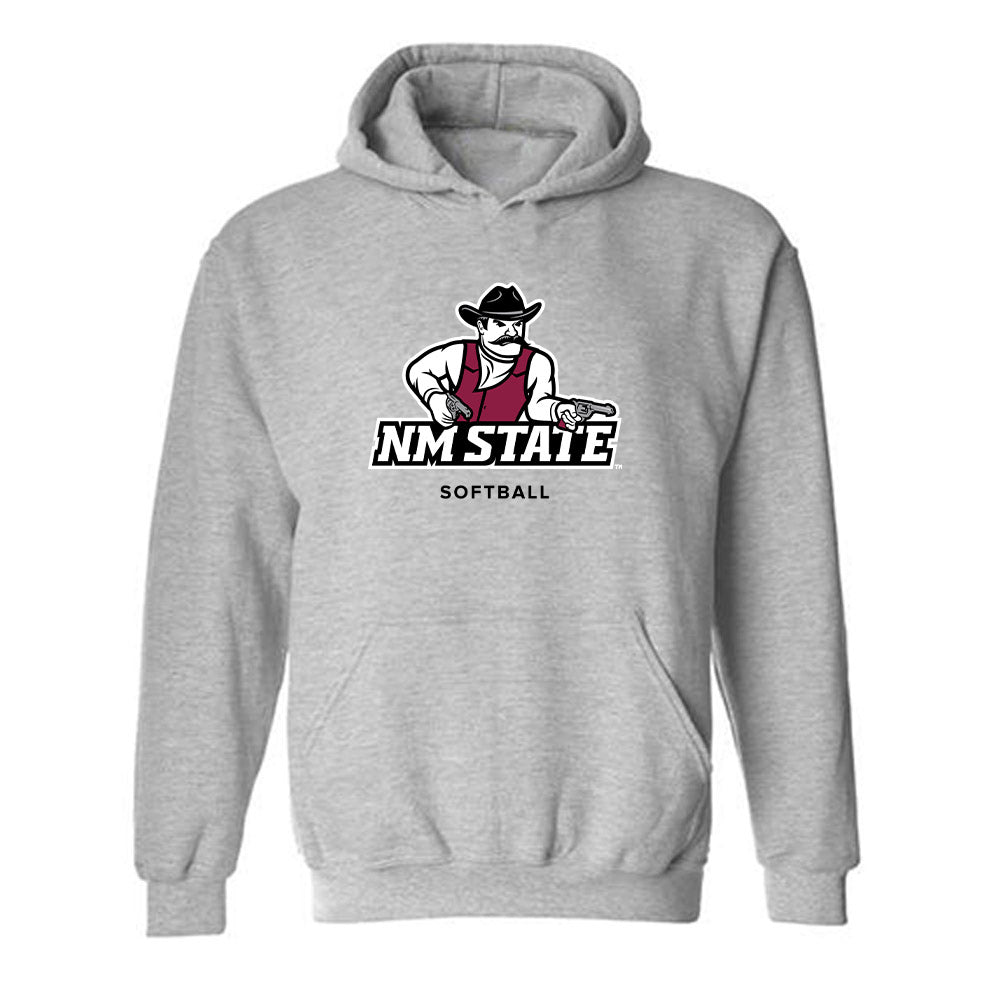 NMSU - NCAA Softball : Karyme Amaya - Classic Fashion Shersey Hooded Sweatshirt-0