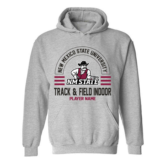 NMSU - NCAA Women's Track & Field : Kamryn Cadle - Classic Fashion Shersey Hooded Sweatshirt-0