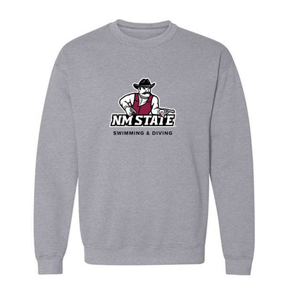 NMSU - NCAA Women's Swimming & Diving : Estel Galo - Classic Fashion Shersey Crewneck Sweatshirt-0