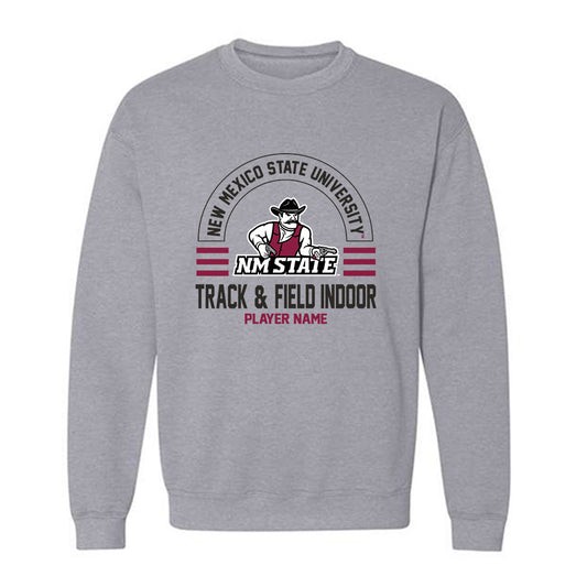 NMSU - NCAA Women's Track & Field : Kamryn Cadle - Classic Fashion Shersey Crewneck Sweatshirt-0