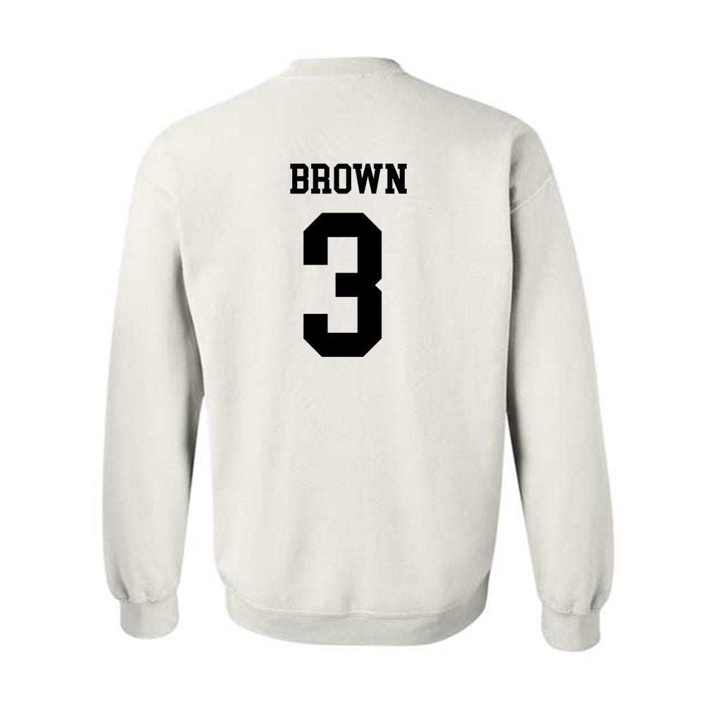 NMSU - NCAA Football : Shawn Brown - Classic Fashion Shersey Crewneck Sweatshirt-1