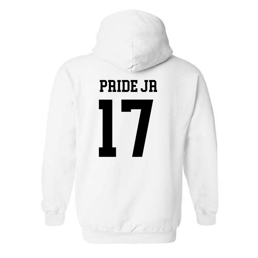 NMSU - NCAA Football : Tj Pride Jr - Classic Fashion Shersey Hooded Sweatshirt-1