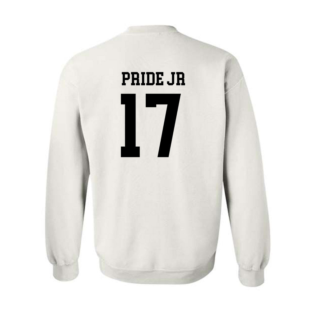 NMSU - NCAA Football : Tj Pride Jr - Classic Fashion Shersey Crewneck Sweatshirt-1