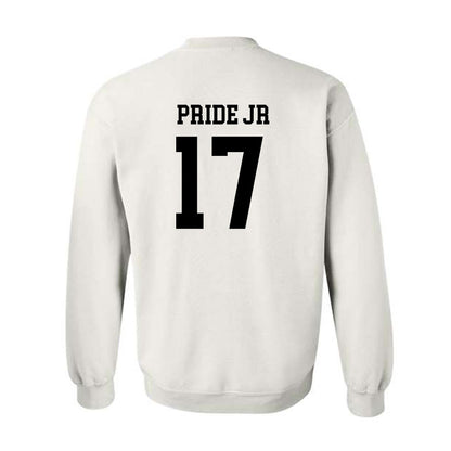 NMSU - NCAA Football : Tj Pride Jr - Classic Fashion Shersey Crewneck Sweatshirt-1