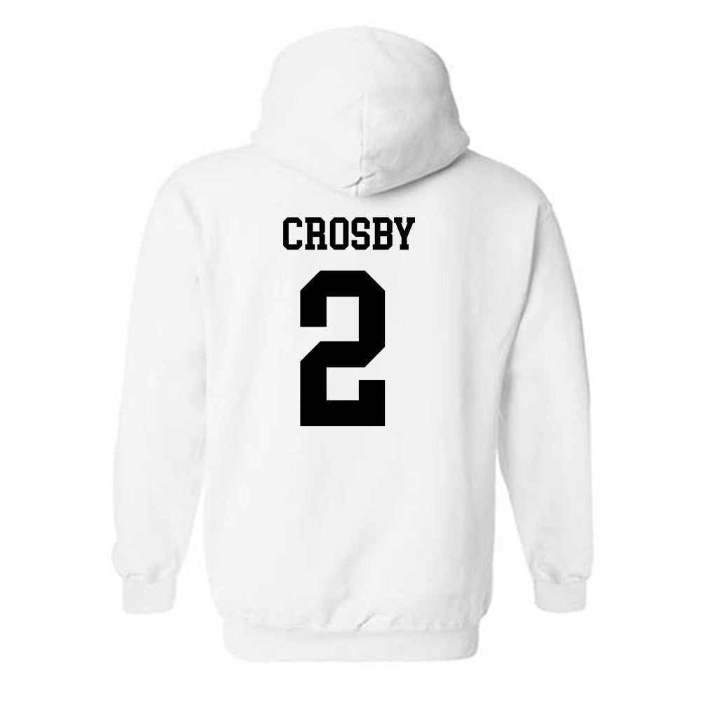 NMSU - NCAA Football : Damarcus Crosby - Classic Fashion Shersey Hooded Sweatshirt-1