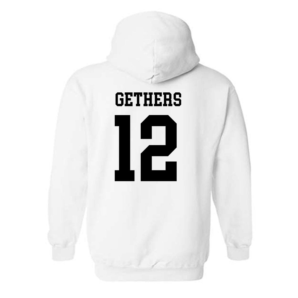 NMSU - NCAA Football : Tory Gethers - Classic Fashion Shersey Hooded Sweatshirt-1