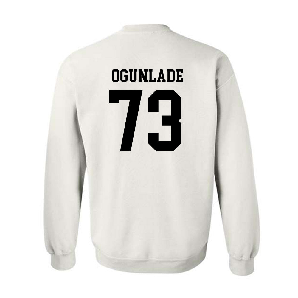 NMSU - NCAA Football : Janik Ogunlade - Classic Fashion Shersey Crewneck Sweatshirt-1