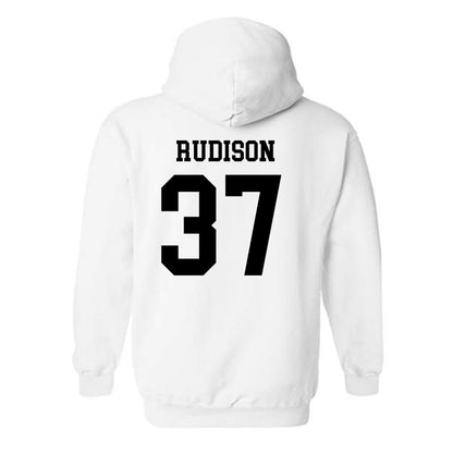 NMSU - NCAA Football : Isaiah Rudison - Classic Fashion Shersey Hooded Sweatshirt-1