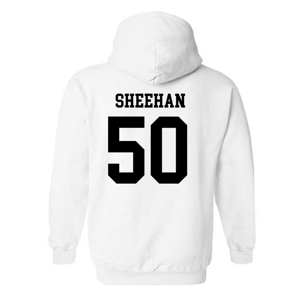 NMSU - NCAA Football : Cooper Sheehan - Classic Fashion Shersey Hooded Sweatshirt-1