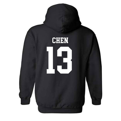 NMSU - NCAA Women's Golf : Kaylee Chen - Classic Fashion Shersey Hooded Sweatshirt