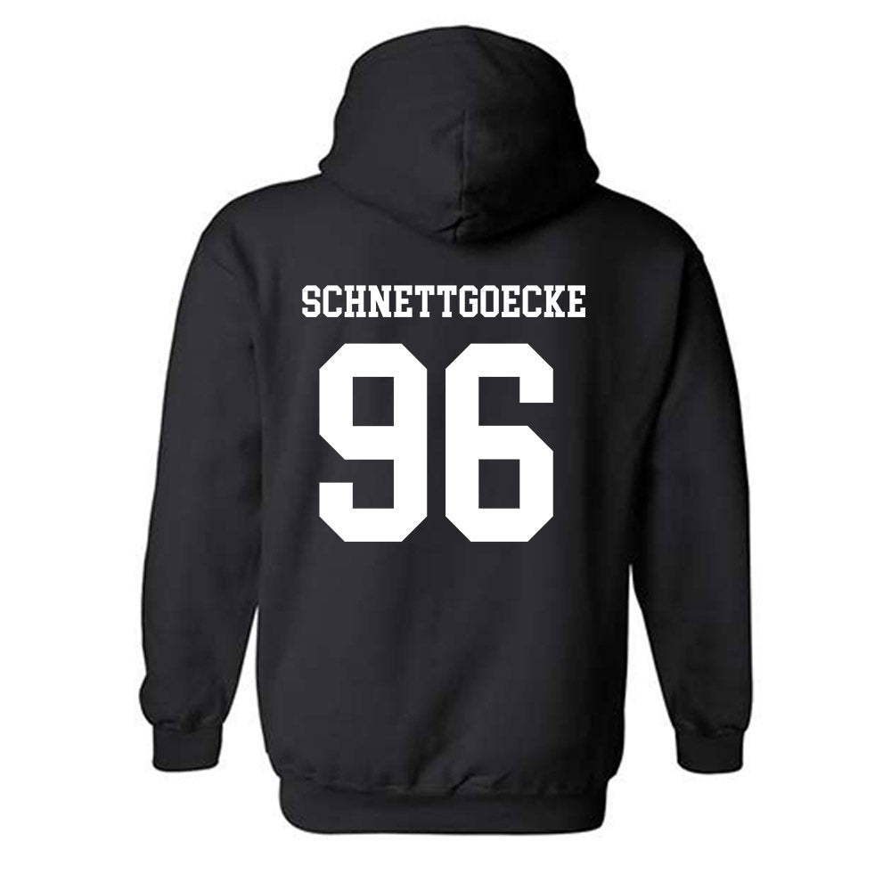 NMSU - NCAA Football : Cole Schnettgoecke - Classic Fashion Shersey Hooded Sweatshirt-1