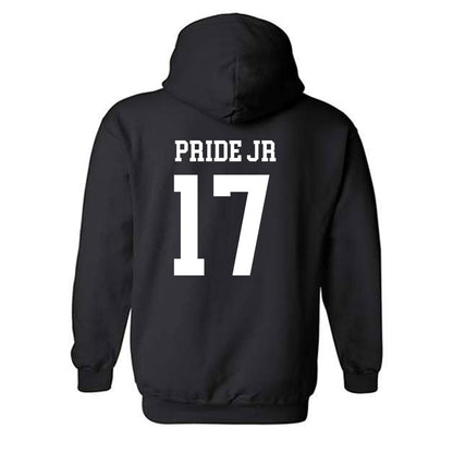 NMSU - NCAA Football : Tj Pride Jr - Classic Fashion Shersey Hooded Sweatshirt-1