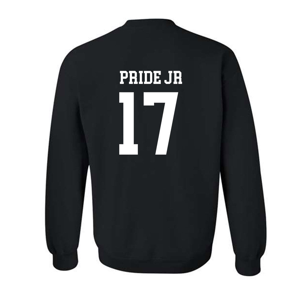 NMSU - NCAA Football : Tj Pride Jr - Classic Fashion Shersey Crewneck Sweatshirt-1