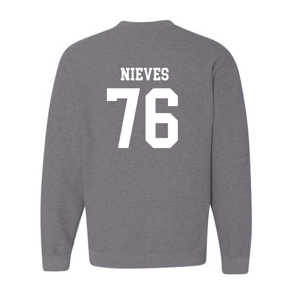 NMSU - NCAA Football : Armando Nieves - Classic Fashion Shersey Crewneck Sweatshirt-1