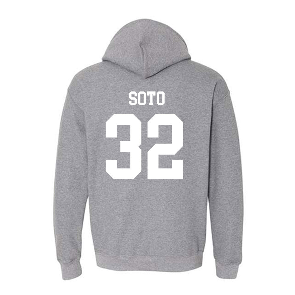 NMSU - NCAA Baseball : Saul Soto - Classic Fashion Shersey Hooded Sweatshirt