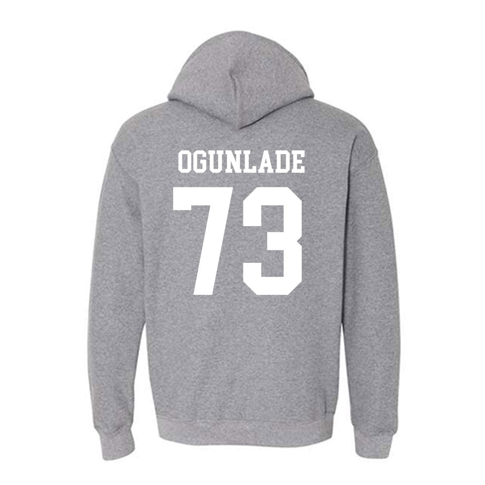 NMSU - NCAA Football : Janik Ogunlade - Classic Fashion Shersey Hooded Sweatshirt-1