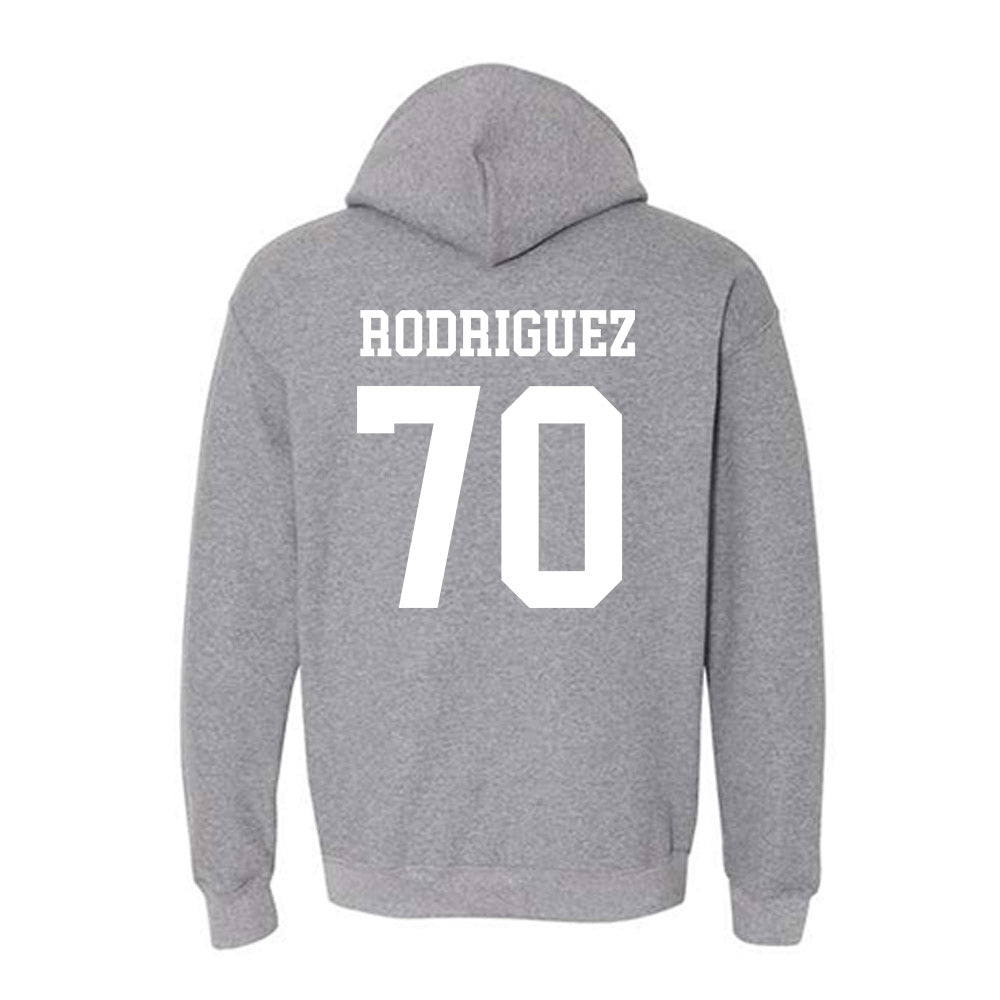 NMSU - NCAA Football : Mateo Rodriguez - Classic Fashion Shersey Hooded Sweatshirt-1