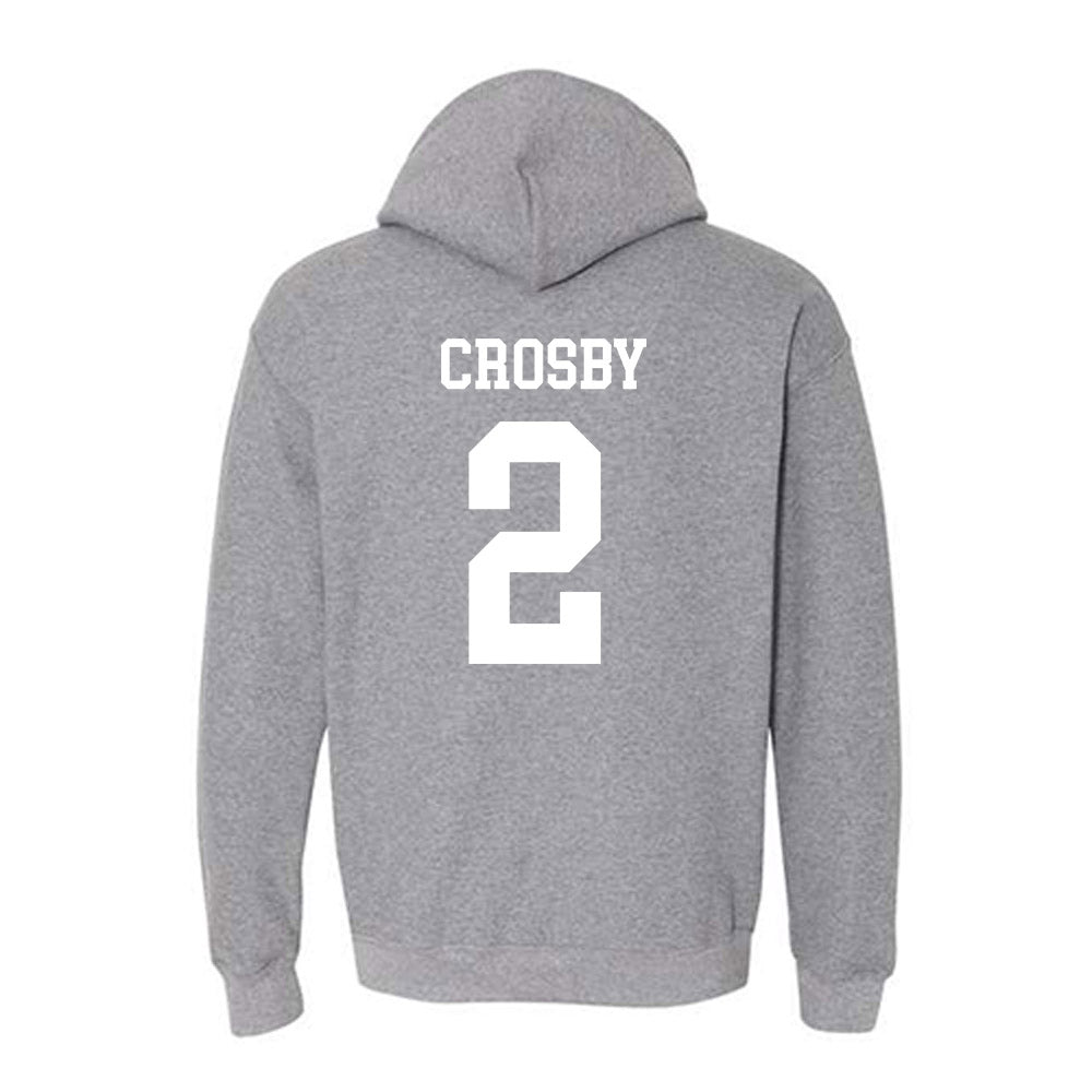 NMSU - NCAA Football : Damarcus Crosby - Classic Fashion Shersey Hooded Sweatshirt-1