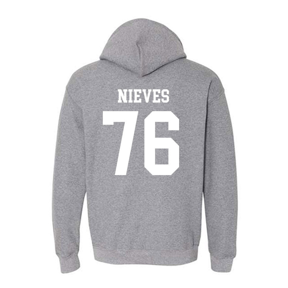 NMSU - NCAA Football : Armando Nieves - Classic Fashion Shersey Hooded Sweatshirt-1
