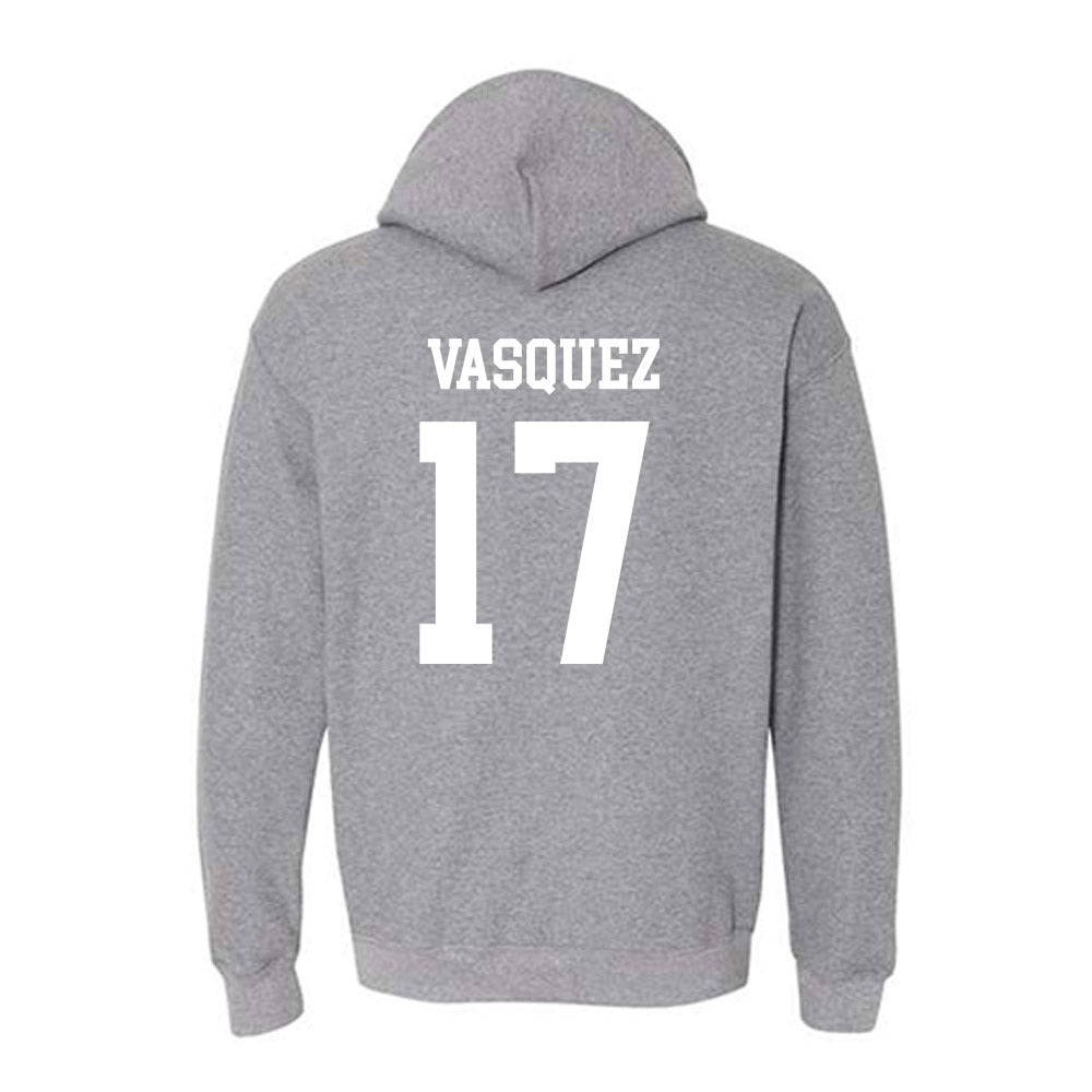 NMSU - NCAA Women's Volleyball : Jazlyn Vasquez - Classic Fashion Shersey Hooded Sweatshirt-1
