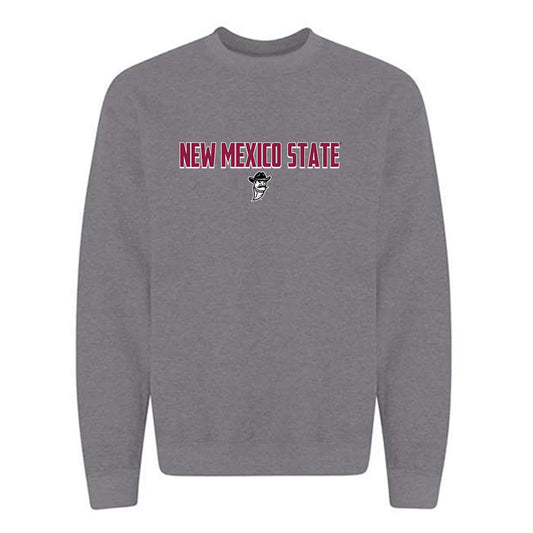 NMSU - NCAA Men's Basketball : Omarr Smith - Classic Fashion Shersey Crewneck Sweatshirt-0