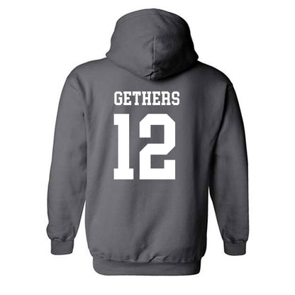 NMSU - NCAA Football : Tory Gethers - Classic Fashion Shersey Hooded Sweatshirt-1
