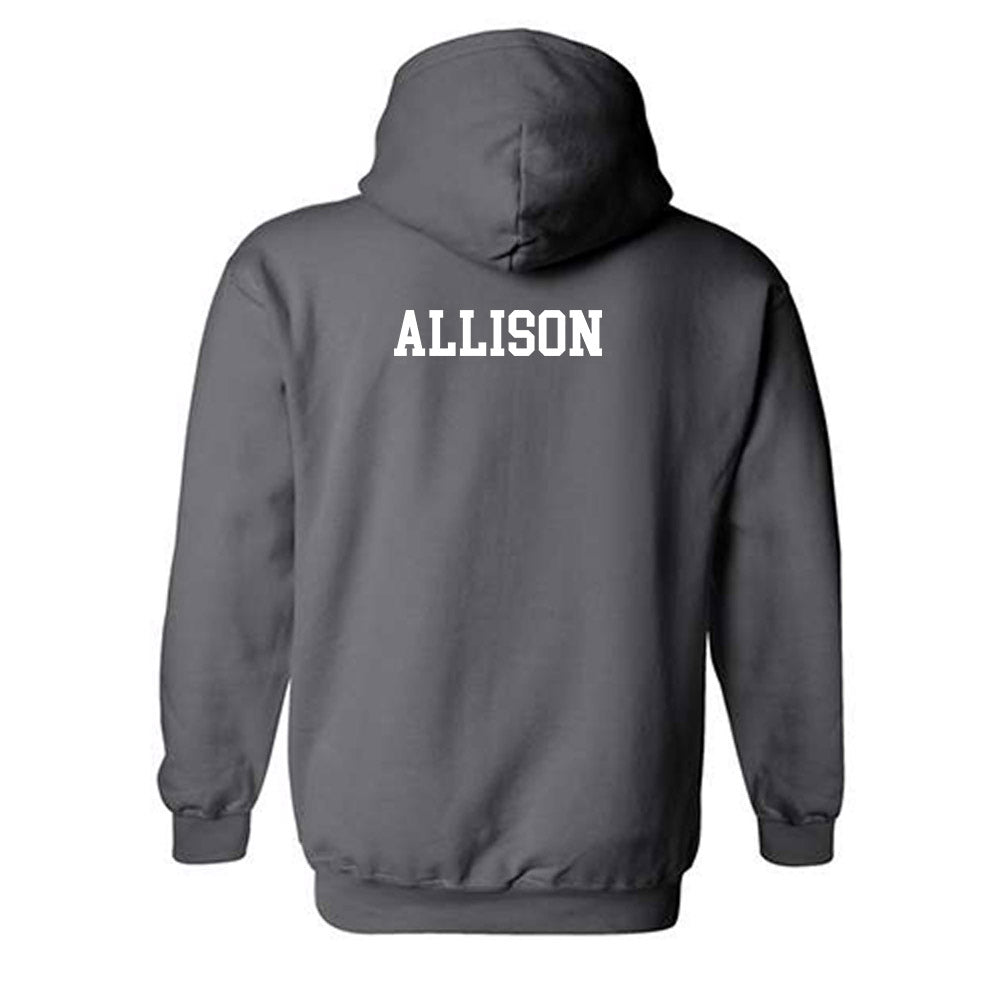 NMSU - NCAA Women's Cross Country : Nia Allison - Classic Fashion Shersey Hooded Sweatshirt-1