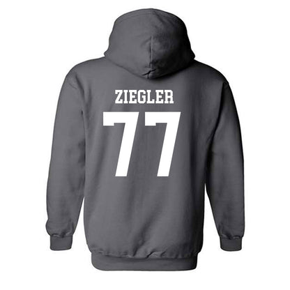 NMSU - NCAA Women's Volleyball : Rozowyn Ziegler - Classic Fashion Shersey Hooded Sweatshirt-1