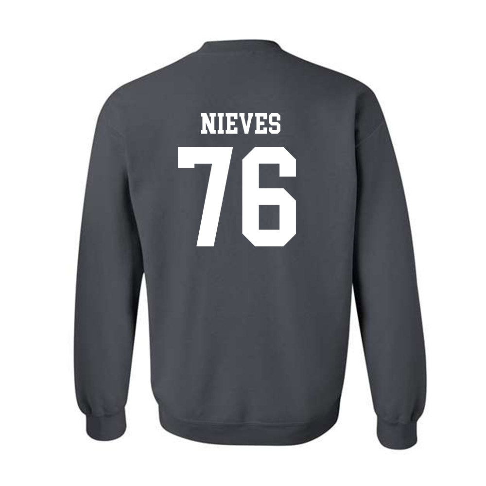 NMSU - NCAA Football : Armando Nieves - Classic Fashion Shersey Crewneck Sweatshirt-1