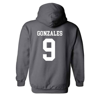 NMSU - NCAA Women's Soccer : Mya Gonzales - Classic Fashion Shersey Hooded Sweatshirt-1