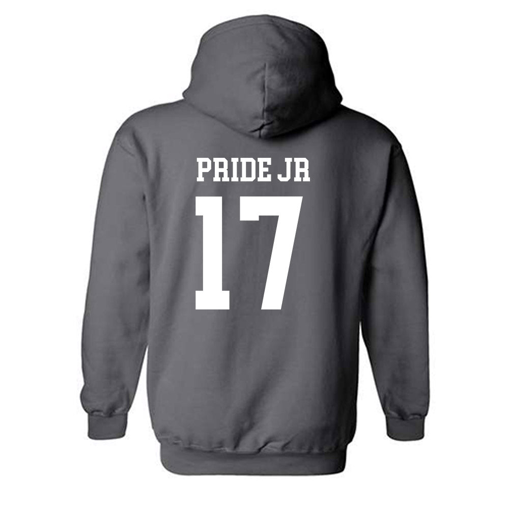 NMSU - NCAA Football : Tj Pride Jr - Classic Fashion Shersey Hooded Sweatshirt-1