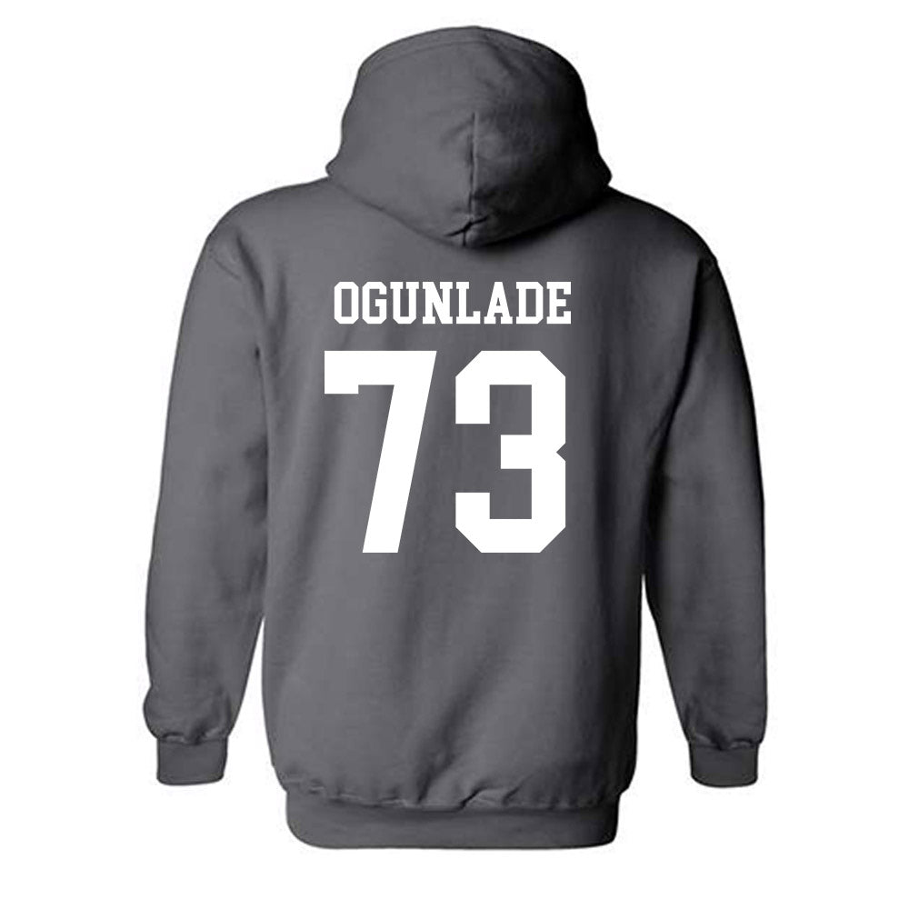NMSU - NCAA Football : Janik Ogunlade - Classic Fashion Shersey Hooded Sweatshirt-1