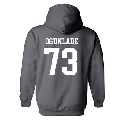 NMSU - NCAA Football : Janik Ogunlade - Classic Fashion Shersey Hooded Sweatshirt-1