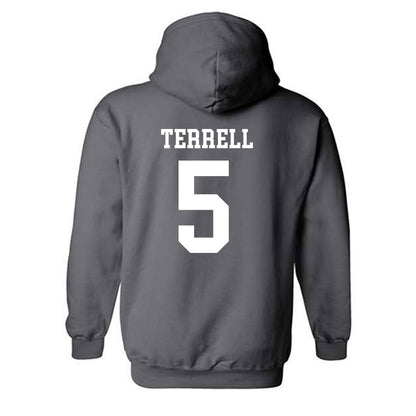 NMSU - NCAA Men's Basketball : Chris Terrell - Classic Fashion Shersey Hooded Sweatshirt-1