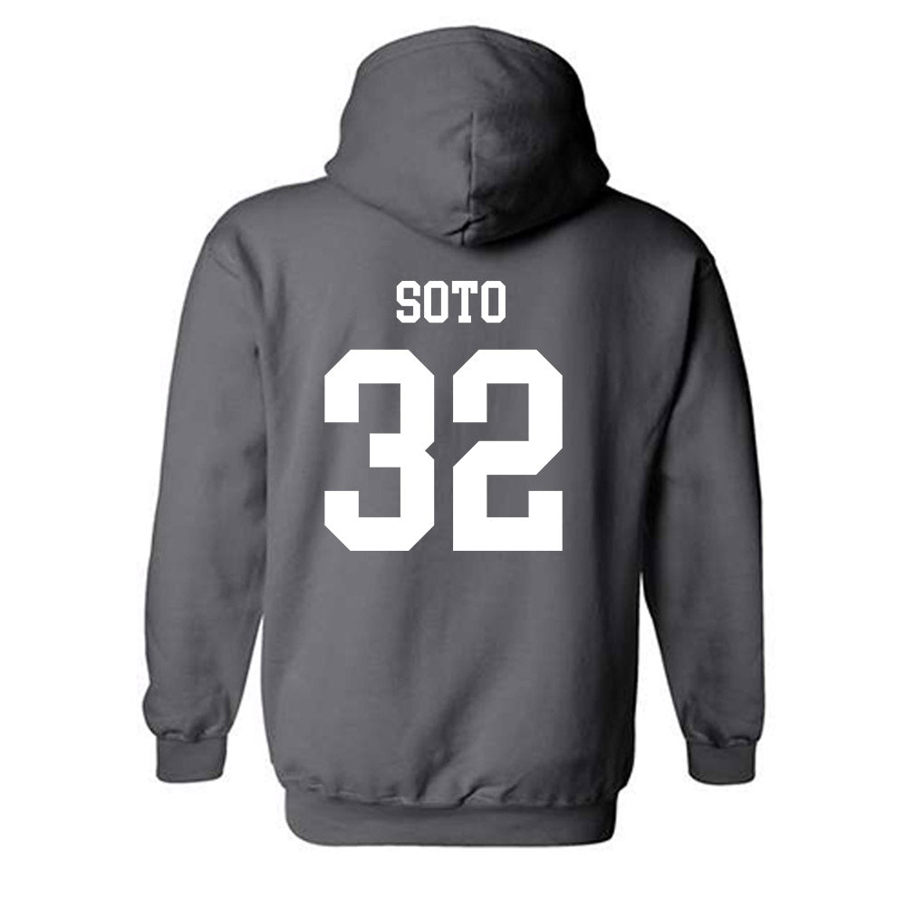 NMSU - NCAA Baseball : Saul Soto - Classic Fashion Shersey Hooded Sweatshirt