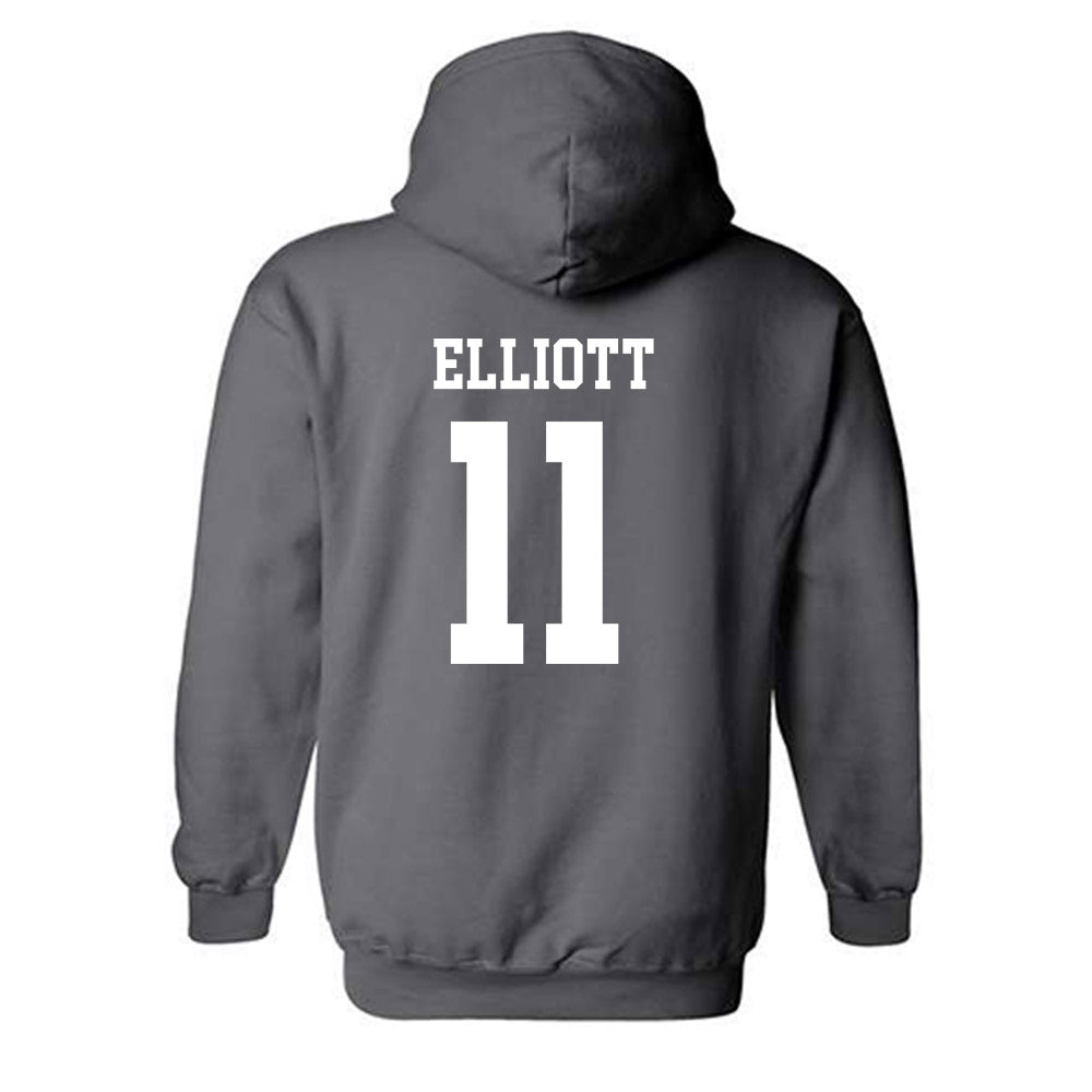 NMSU - NCAA Men's Basketball : Elijah Elliott - Classic Fashion Shersey Hooded Sweatshirt-1