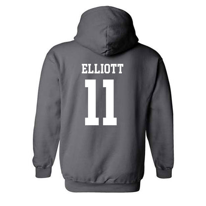 NMSU - NCAA Men's Basketball : Elijah Elliott - Classic Fashion Shersey Hooded Sweatshirt-1