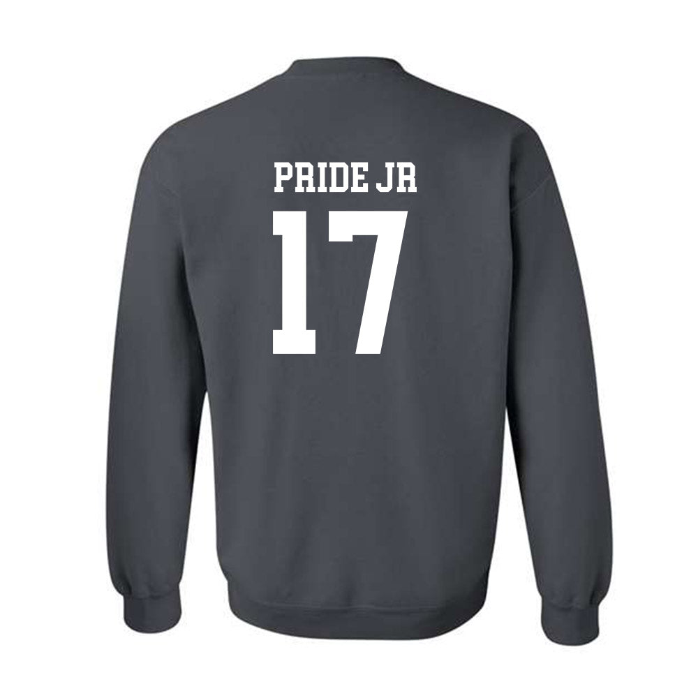 NMSU - NCAA Football : Tj Pride Jr - Classic Fashion Shersey Crewneck Sweatshirt-1