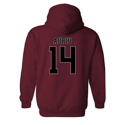 NMSU - NCAA Football : Sone Aupiu - Classic Shersey Hooded Sweatshirt