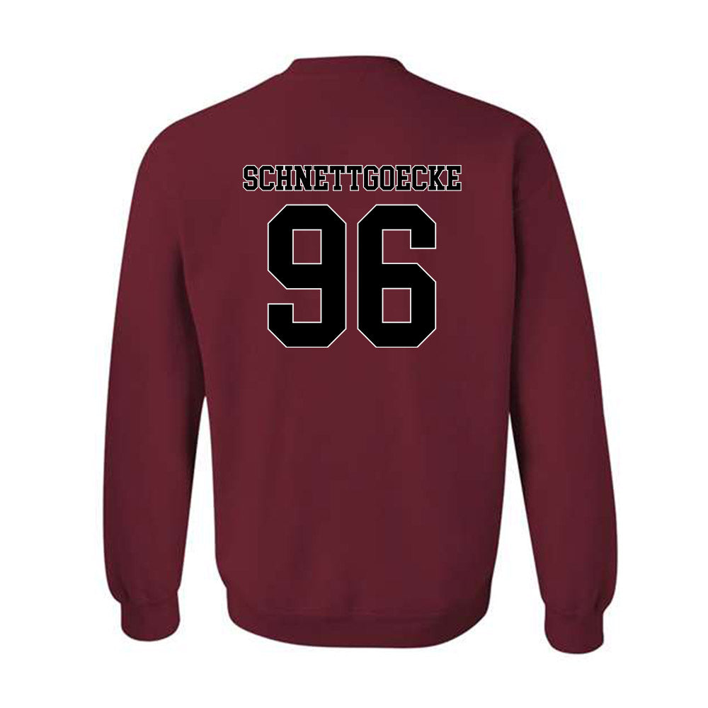 NMSU - NCAA Football : Cole Schnettgoecke - Classic Shersey Crewneck Sweatshirt-1