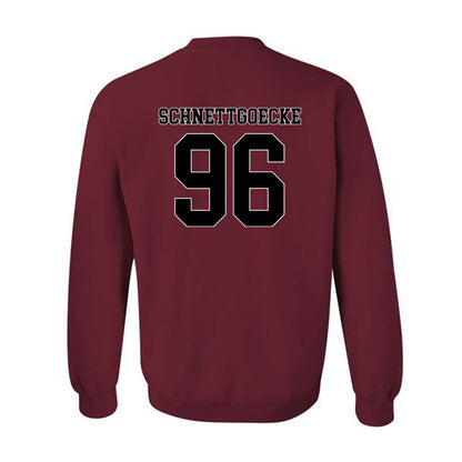 NMSU - NCAA Football : Cole Schnettgoecke - Classic Shersey Crewneck Sweatshirt-1