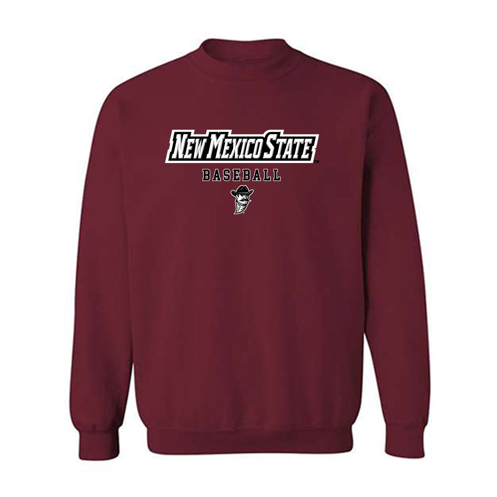 NMSU - NCAA Baseball : Jack Turner - Classic Shersey Crewneck Sweatshirt-0