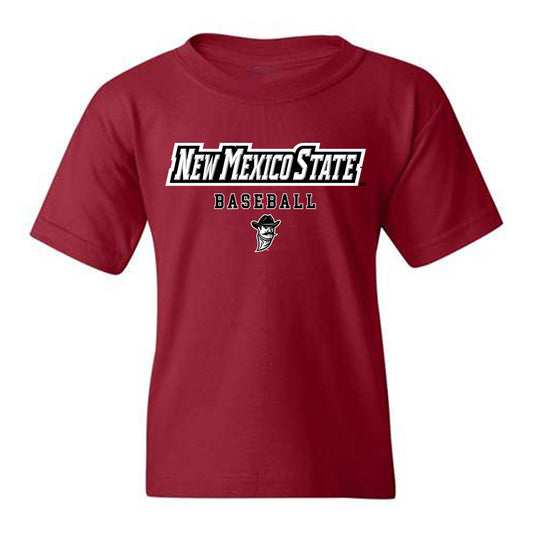 NMSU - NCAA Baseball : Dane Woodcook - Classic Shersey Youth T-Shirt