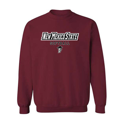 NMSU - NCAA Softball : Kendal Lunar - Classic Shersey Crewneck Sweatshirt-0