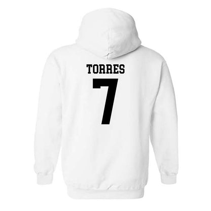 NMSU - NCAA Women's Soccer : Andrea Torres - Classic Shersey Hooded Sweatshirt-1